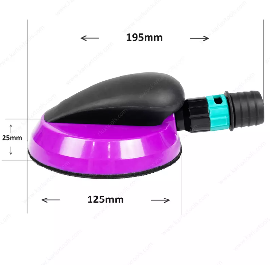 WOREX kézi csiszoló elszívással 125mm