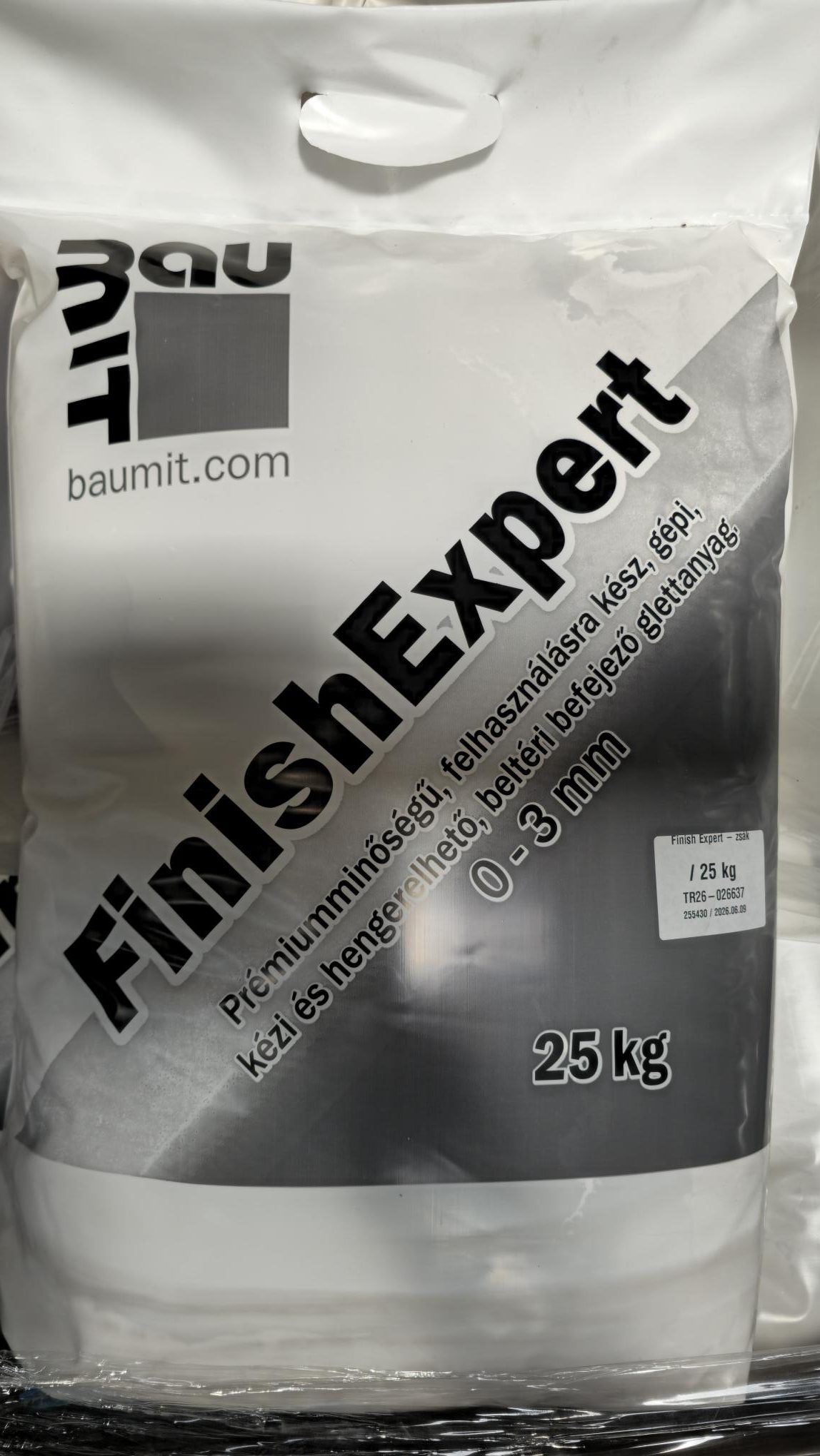 BAUMIT EXPERT zsákos készrekevert glett